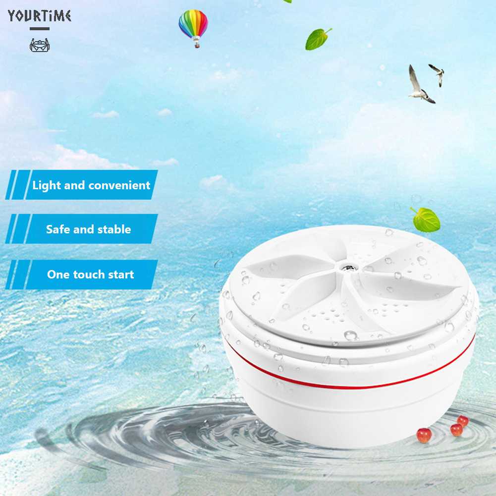 Máy Giặt Mini Sử Dụng Sóng Siêu Âm