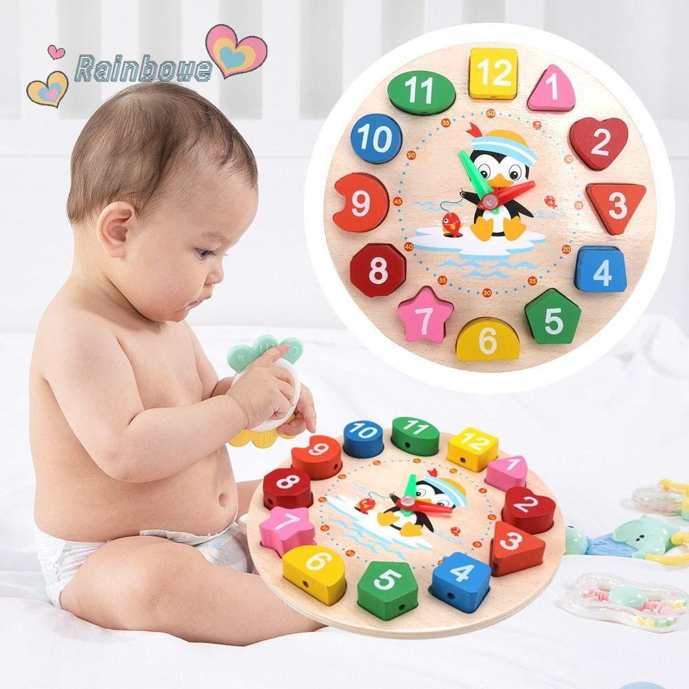 Mới Đồng Hồ Xếp Chồng Lên Nhau Bằng Gỗ