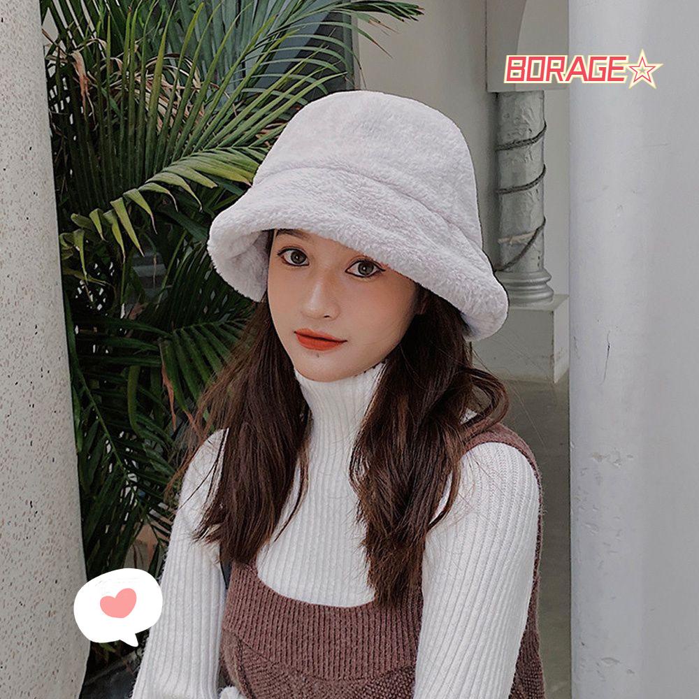 Nón Tai Bèo Phủ Tai Chống Nắng Bằng Vải Bông Mềm Mại Thời Trang Mùa Đông Cho Nữ