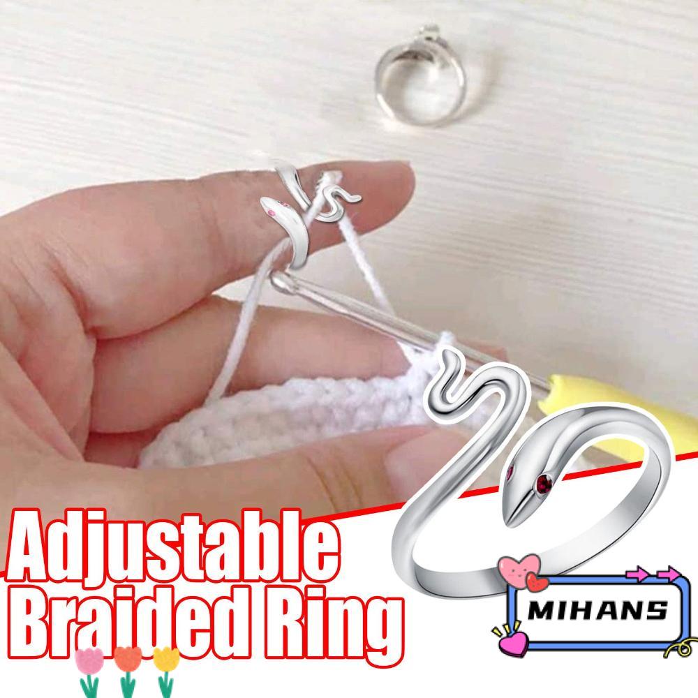 Mih Nhẫn Đan Móc Thủ Công Có Thể Điều Chỉnh Hình Rắn / Cáo