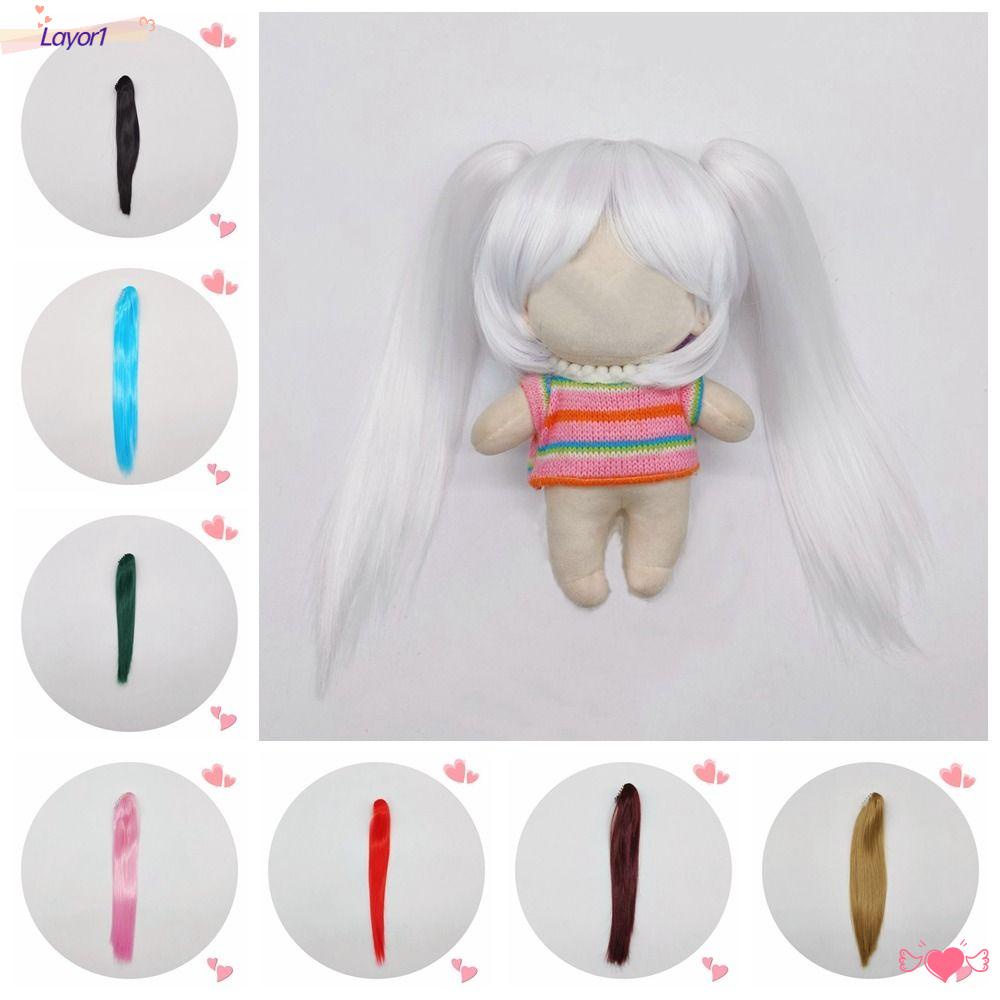 Layor1 Kẹp Tóc Giả Thẳng Nhiều Màu Sắc Dành Cho Nữ