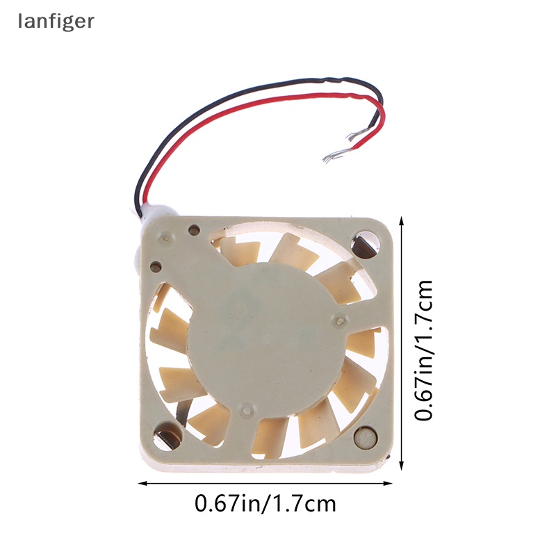 1 Chiếc Quạt Tản Nhiệt 2 Dây 1703 1.7cm 5V 3.3V Uav UF3H3-700