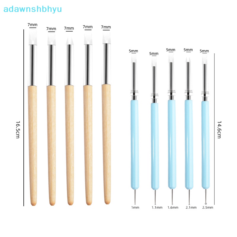 Bộ 5 Dụng Cụ Tạo Hình Gốm Hai Đầu Chuyên Dụng