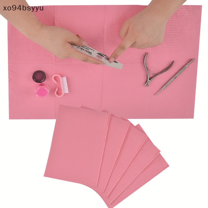 Xo94bsyu Thảm Giấy Lót Bàn Làm Móng Sử Dụng Một Lần