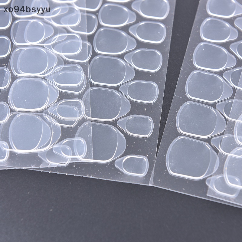 Set 10 Móng Tay Giả Trong Suốt Hai Mặt xo94bsyyu VN