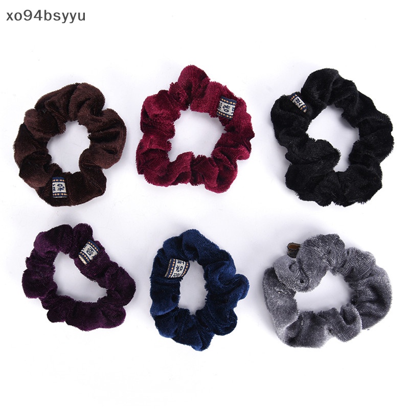 Dây Buộc Tóc Đuôi Ngựa Bằng Nhung Co Giãn Xo94Bsyu Dành Cho Nữ
