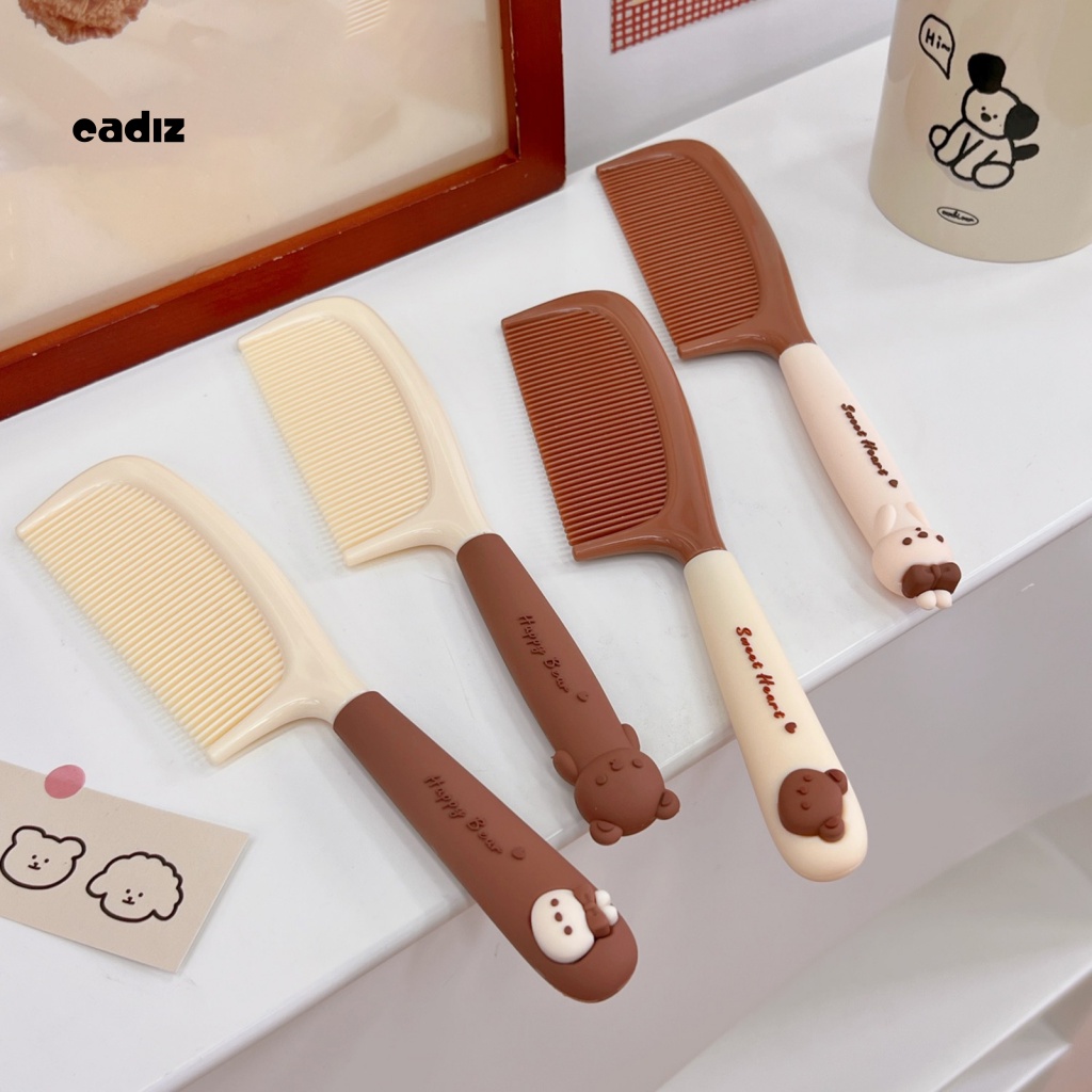 Lược Chải Tóc Răng Lược Nhỏ Bằng Nhựa Resin In Hình Thỏ Hoạt Hình Đáng Yêu Chuyên Nghiệp Cho Học Sinh