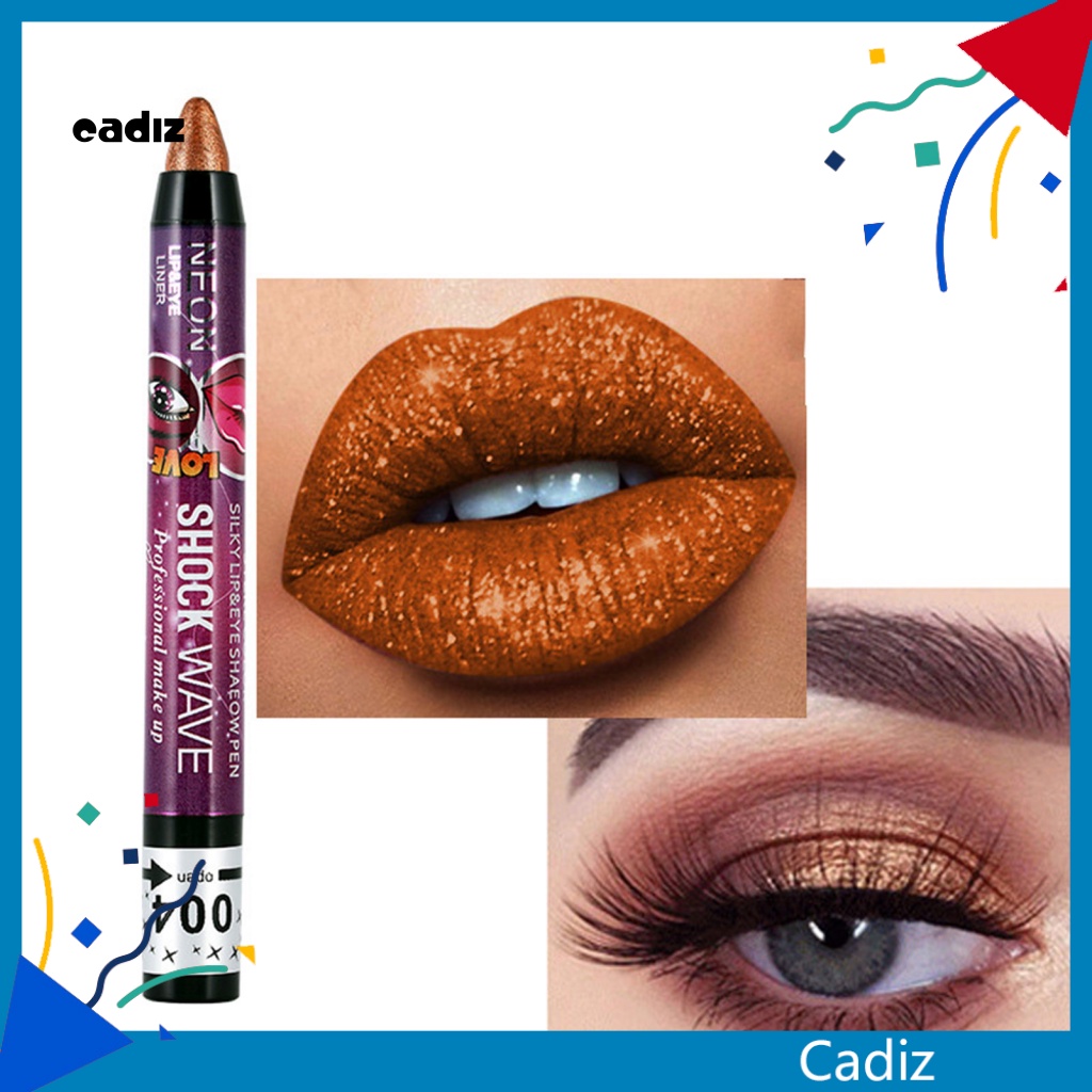 Bút Phấn Mắt Chuyên Nghiệp 2 Trong 1 Gồm 12 Màu Tùy Chọn