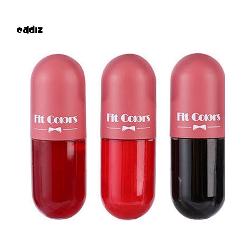1 Set Son Môi 3X3Ml Hình Viên Con Nhộng Màu Sắc Tươi Tắn Lâu Trôi Không Bết Dính Và Thay Đổi Màu Theo Nhiệt Độ Cho Nữ