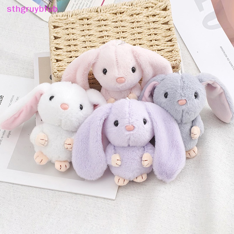 Thú Nhồi Bông Hình Thỏ Tai Dài Dễ Thương