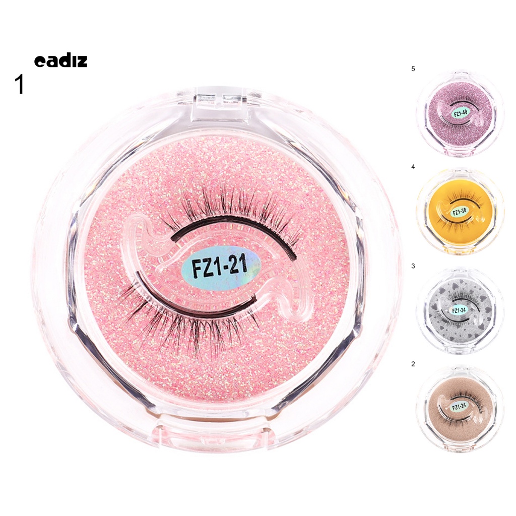 1 Cặp Lông Mi Giả Cong Tự Nhiên Tái Sử Dụng Nhiều Lần