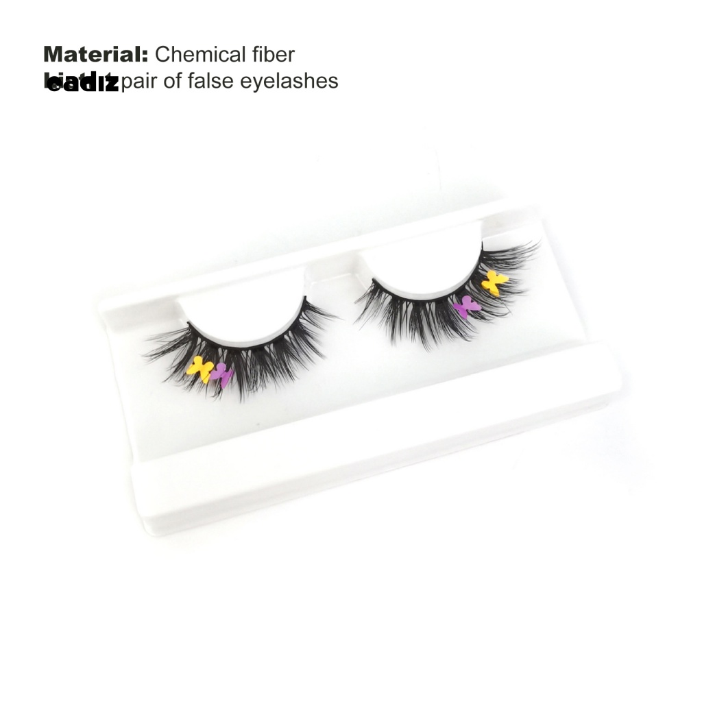 1 Cặp Lông Mi Giả Hiệu Ứng 3D Mềm Mại Thoải Mái Dành Cho Nữ