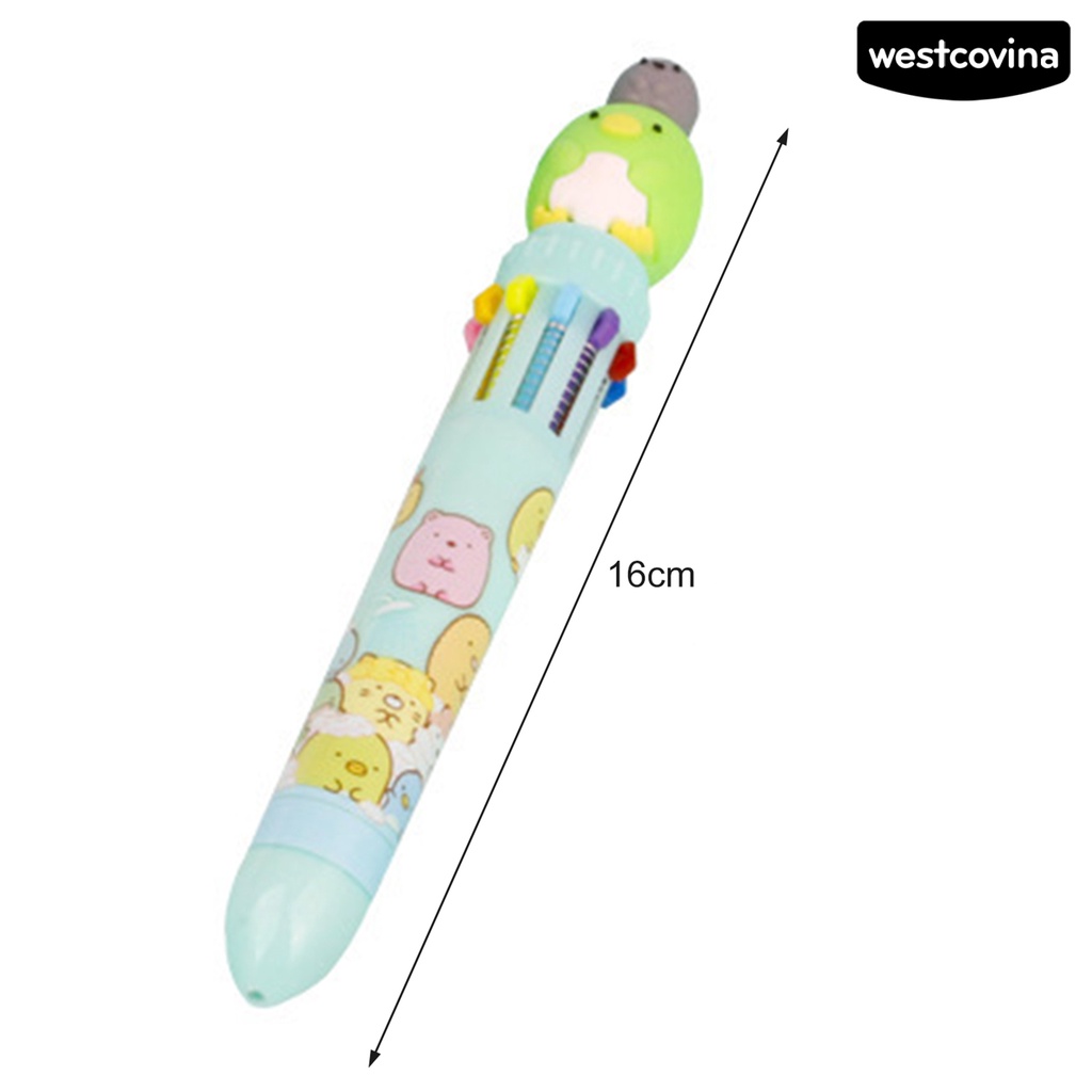 [WSTN] [WSTN]✎Bút Bi Họa Tiết Hoạt Hình Nhanh Khô Không Mùi Tiện Dụng