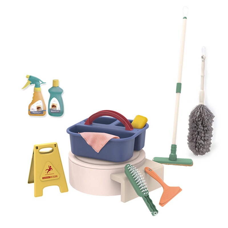 Set 11 Món Đồ Chơi Dọn Dẹp Các Bữa Tiệc Cho Bé