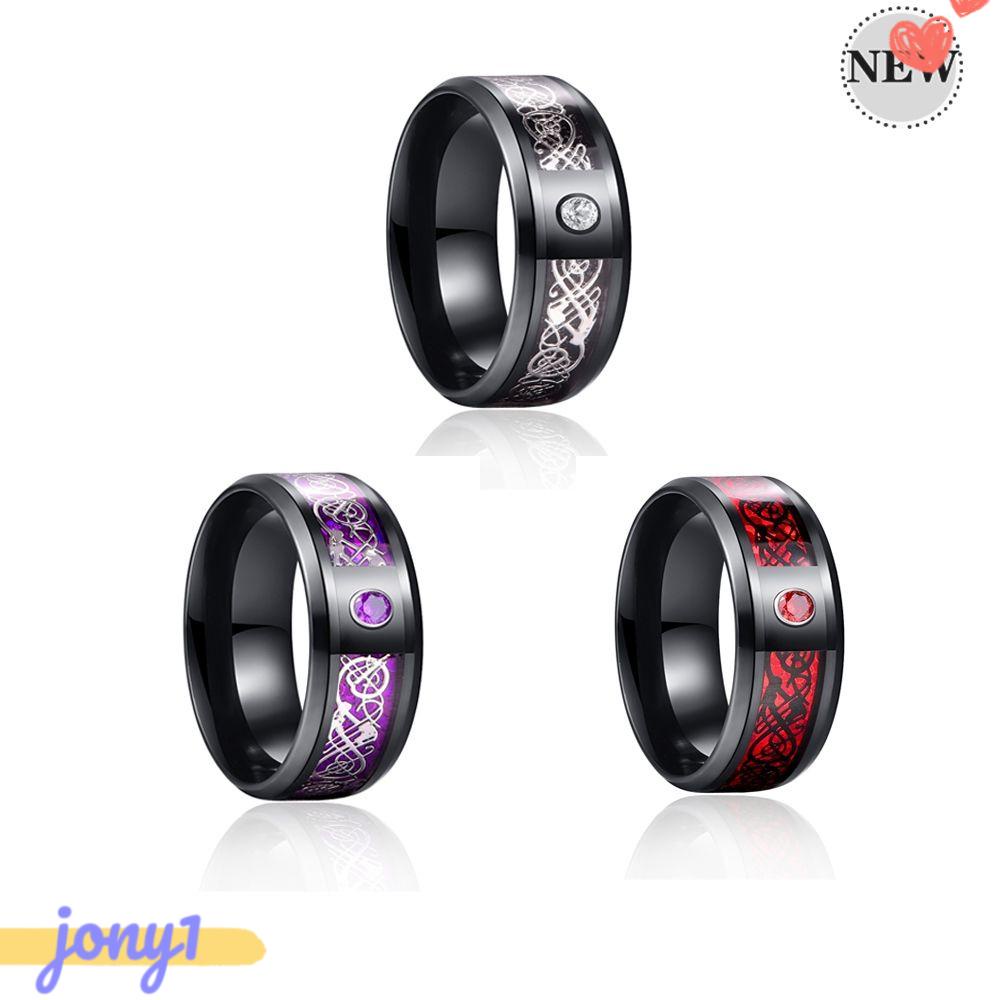 Nhẫn Bằng Thép Titan Chạm Khắc Thủ Công Cho NữNhẫn Thiết Kế Độc Đáo Thời Trang Cao Cấp