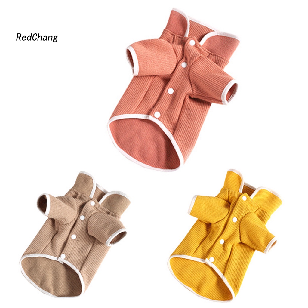 Áo Cardigan Dệt Kim Màu Trơn Thiết Kế Đơn Giản Thời Trang Mùa Đông Cho Thú Cưng