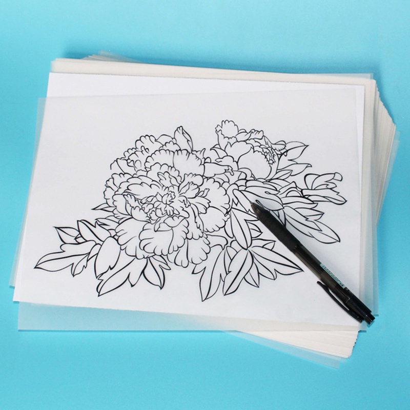 Bộ 50 Tấm Phim Dán Bảo Vệ Tranh Đính Đá A4A5A6 DIY