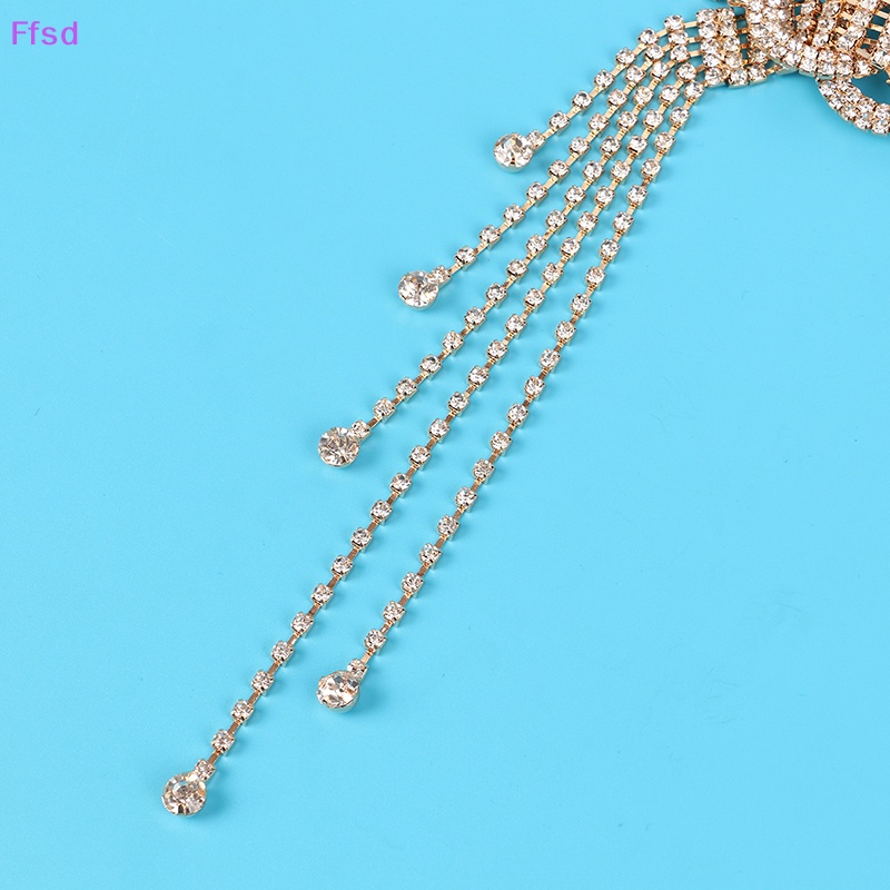 Thắt Lưng Đính Kim Cương Pha Lê Kim Cương Giả Thời Trang Cho Nữ {Ffsd}