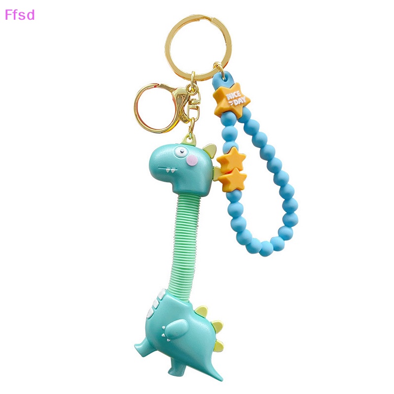 {Ffsd} Móc Khóa Búp Bê Khủng Long Miệng Dài Hoạt Hình Dễ Thương Cho Nam Và Nữ * Bán Chạy