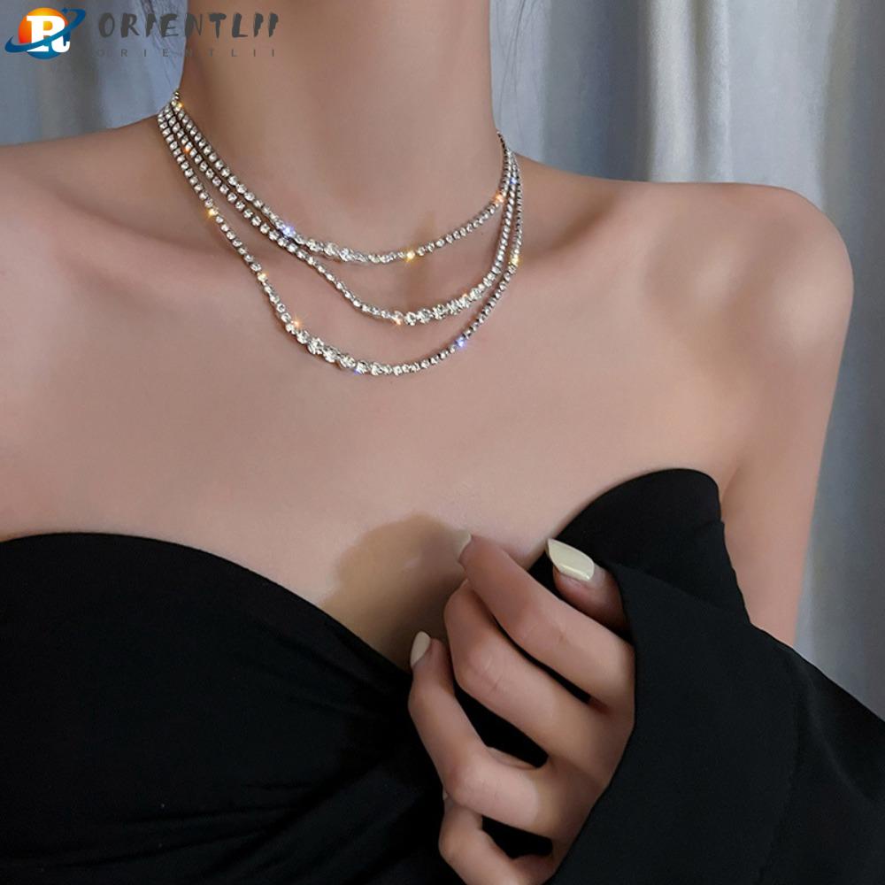 Vòng Cổ Choker Lấp Lánh Thời Trang Cho Nữ