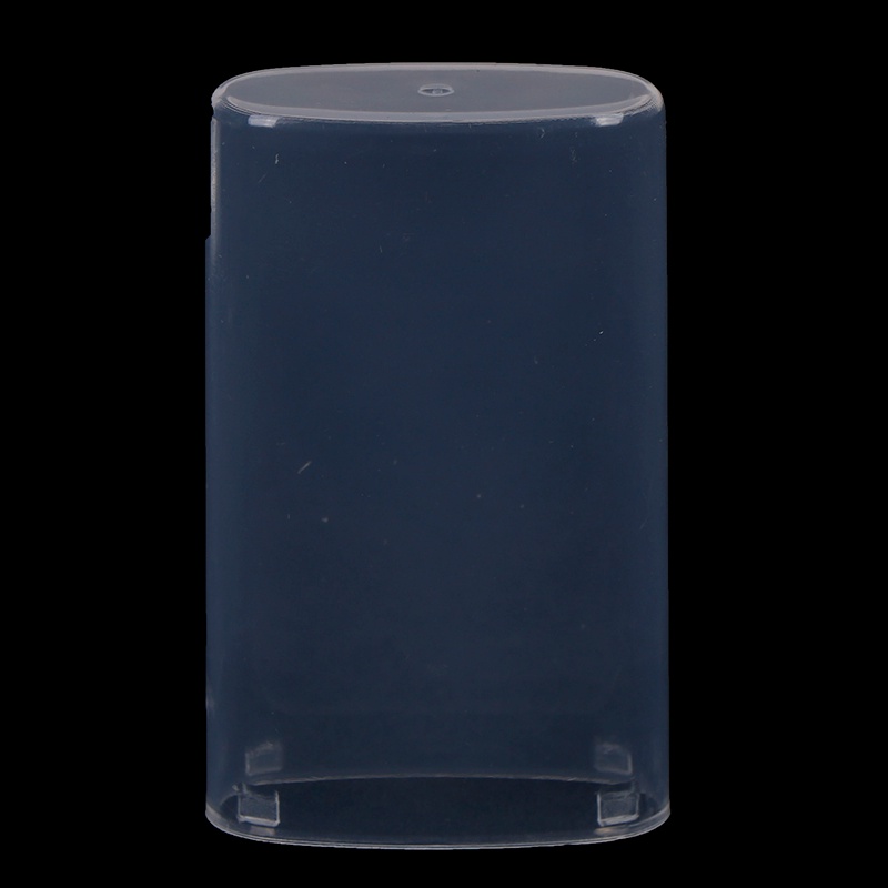 [Dhin] 15ml DIY Clear Empty Oval Flat Tubes Deodorant Lip Balm Containers Empty Bottle COD