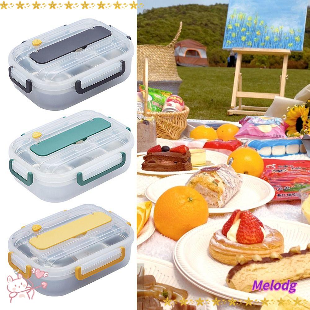 Hộp Đựng Cơm Trưa Chống Tràn Kèm Muỗng Tiện Dụng Cho Học Sinh / Nhân Viên Văn Phòng