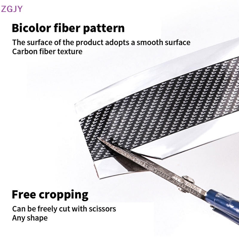 Miếng Dán Sợi Carbon Chống Trầy Cho Xe Hơi Mới