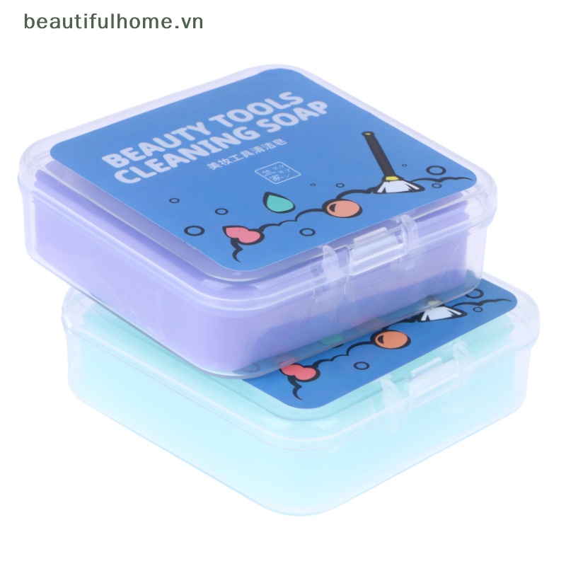 Xà Phòng Vệ Sinh Cọ Trang Điểm Tiện Dụng Chất Lượng Cao