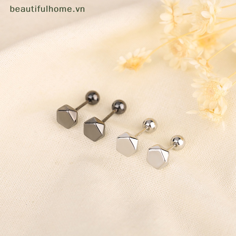 1 Đôi Bông Tai Hình Xoắn Ốc Đơn Giản Dành Cho Nữ