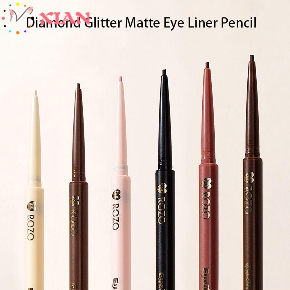 Set 2 Bút Kẻ Mắt 6 Màu Nhanh Khô Lâu Trôi