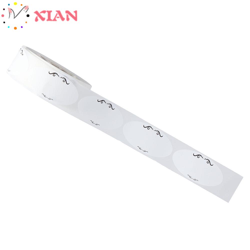 Bộ 2 Cuộn Nhãn Dán Tự Dính Có Thể Tháo Rời Dùng Trang Trí Chai Lọ