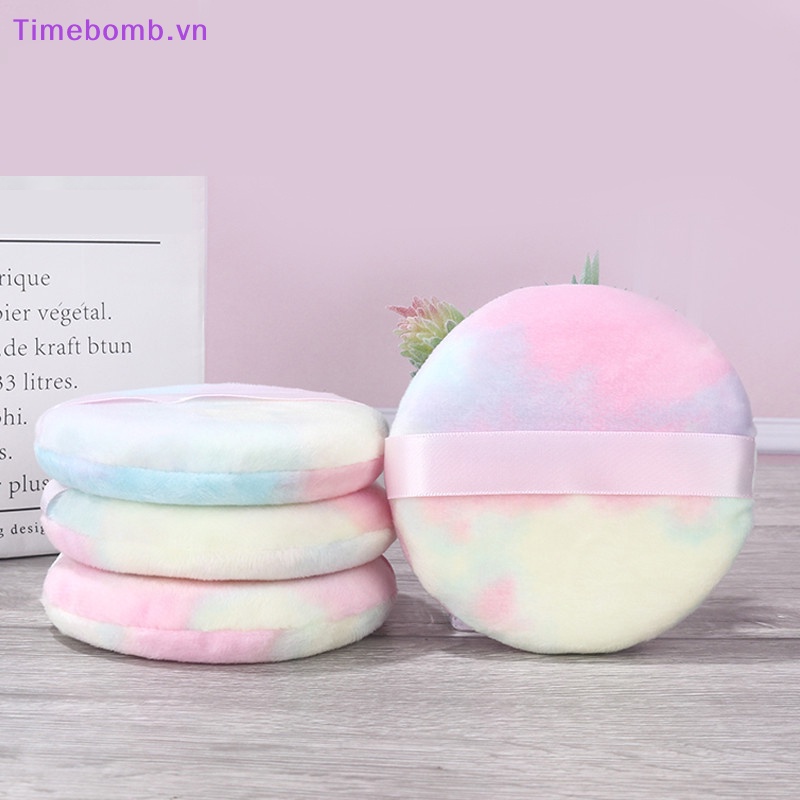 # Túi Đeo Chéo Thời Trang Hàn Cho Nữ # Mút Trang Điểm Hình Tròn 10.5CM Mềm Mại Chuyên Dụng