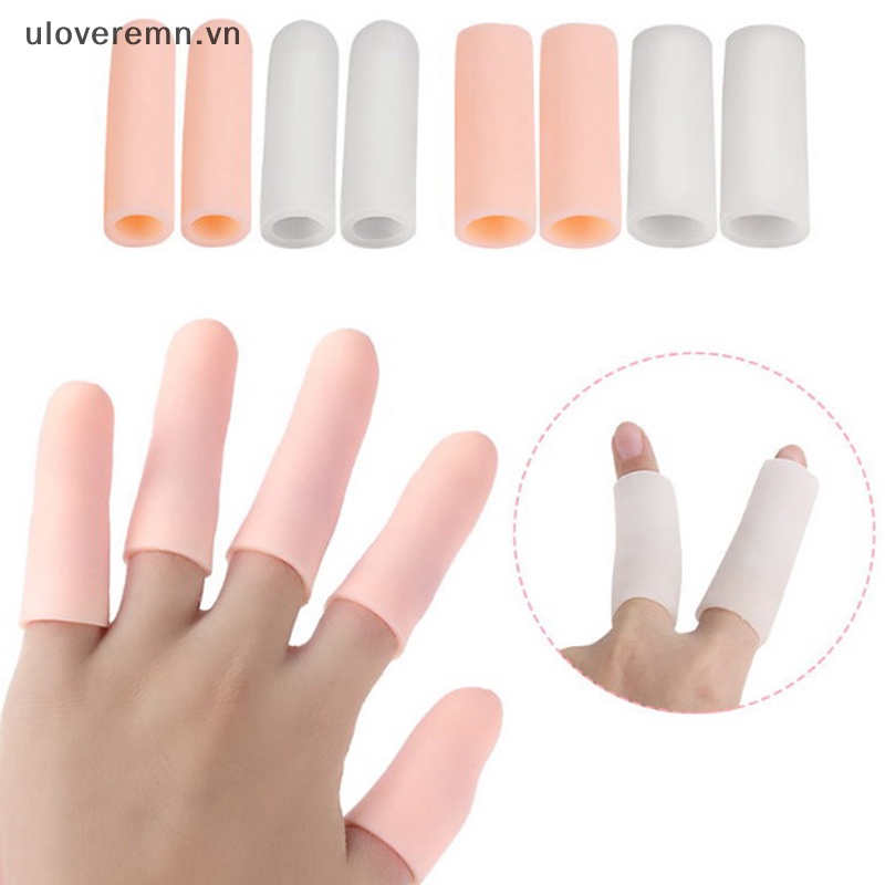 Bộ 5 Ống silicone Bảo Vệ Ngón Chân Giảm Đau Tiện Lợi