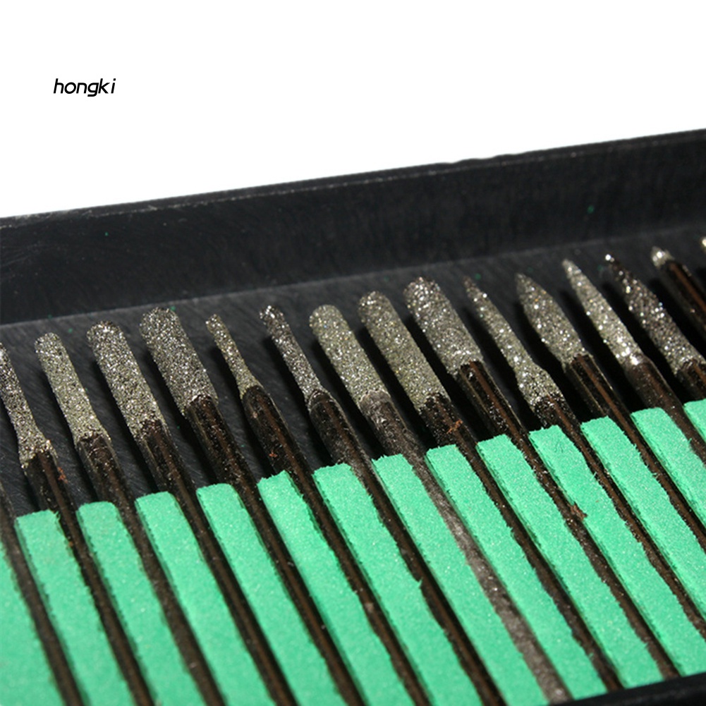 Set 30 Đầu Mài Giũa Móng Bằng Thép Không Gỉ Chất Lượng Cao