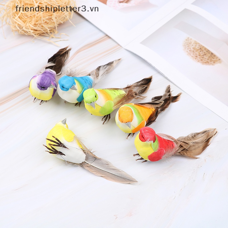 1 Chú Chim Nhỏ Có Lông Vũ Trang Trí Sân Vườn