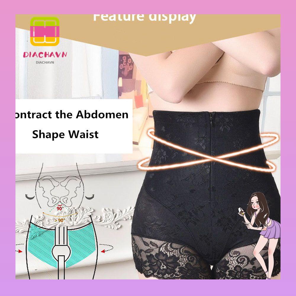 Quần Lót Định Hình Eo Có Khóa Kéo Đôi Tiện Dụng