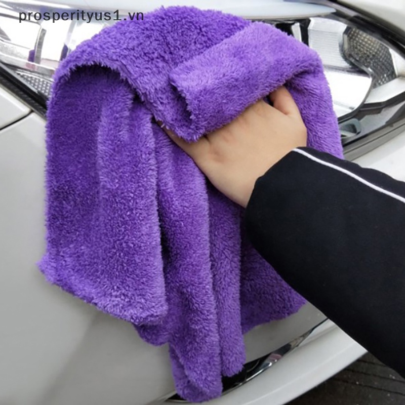 1 Khăn Lau Xe Hơi Vải Vi Sợi Thấm Hút Tốt