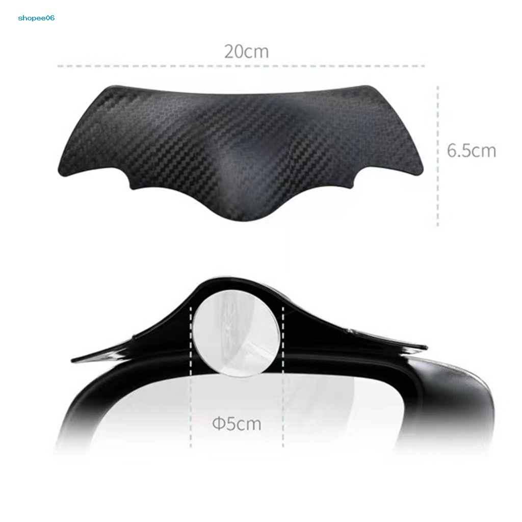 Bộ 2 Gương Chiếu Hậu Góc Rộng Trong Suốt Chống Mưa Tiện Dụng Cho Xe Hơi