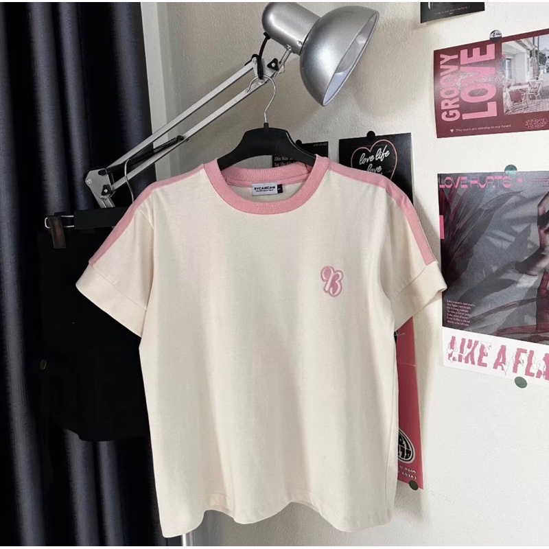 Áo thun Form Fit B Phối  Áo baby tee cotton co dãn