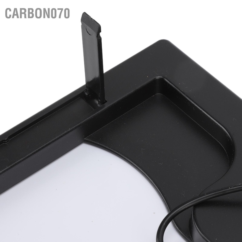 Carbon070 Bảng điều khiển năng lượng mặt trời 6W 6V Đa tinh thể Silicon Bộ sạc di động bền cho đèn điện thoại gia dụng