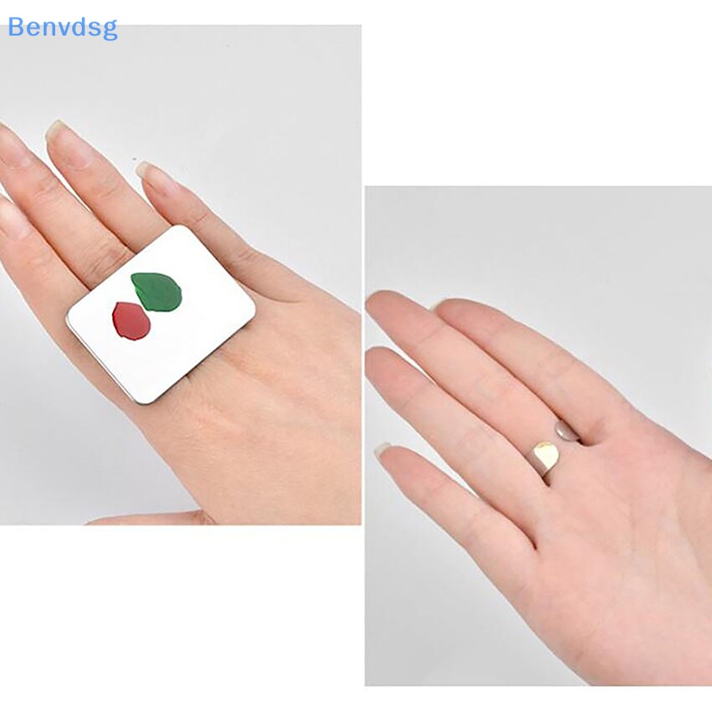 Bộ Bảng Trộn Màu Trang Điểm Móng Tay Bằng Thép Không Gỉ