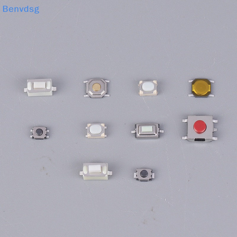 Bộ 100 Nút Công Tắc Cảm Ứng SMD Micro Tactile Điều Khiển Từ Xa Cho Xe Hơi / Máy Tính Bảng