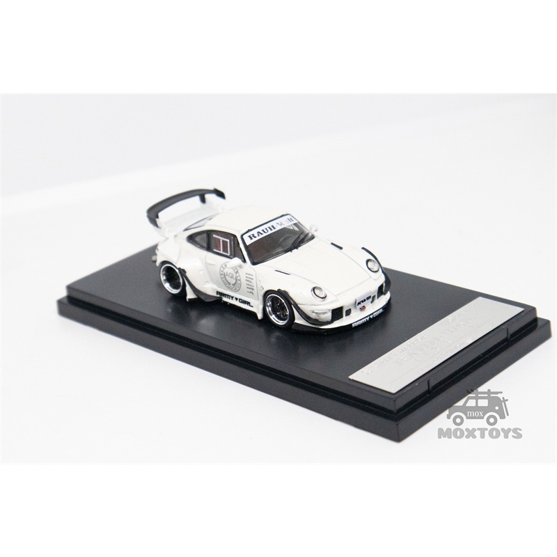 Mô Hình Xe Ô Tô RWB 993 Màu Đen / Trắng Tỉ Lệ 1: 64 Cao Cấp