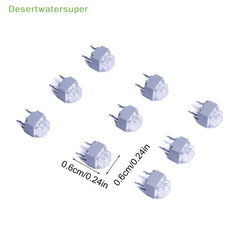 Set 10 Công Tắc Micro 6 * 6mm Hình Vuông Cho Chuột Máy Tính