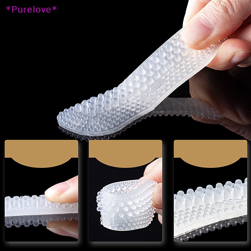 Miếng Dán Gót Giày Bằng Silicon Chống Trượt Dành Cho Nam Và Nữ Mới