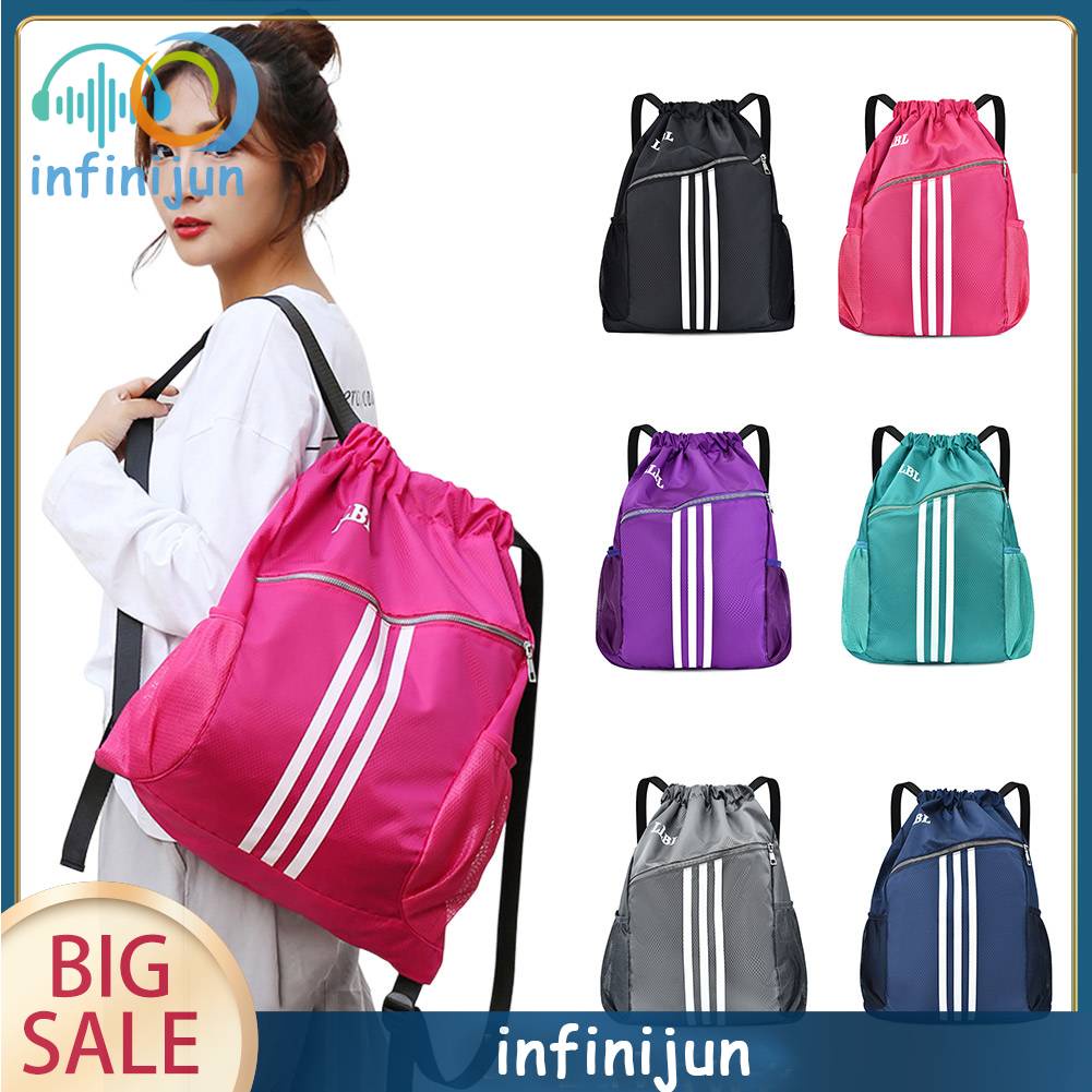 Balo Dây Rút Chất Liệu Oxford Mềm Chống Thấm Nước Thời Trang Thể Thao Ngoài Trời