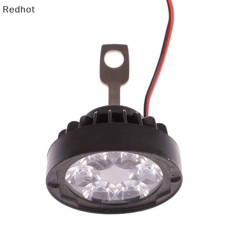 &lt; Redhot &gt; Đèn Pha Trước 6 Led Explorers 12V Ánh Sáng Trắng Siêu Sáng Hình Oval Sáng Tạo Và Thiết Thực Cho Xe Máy