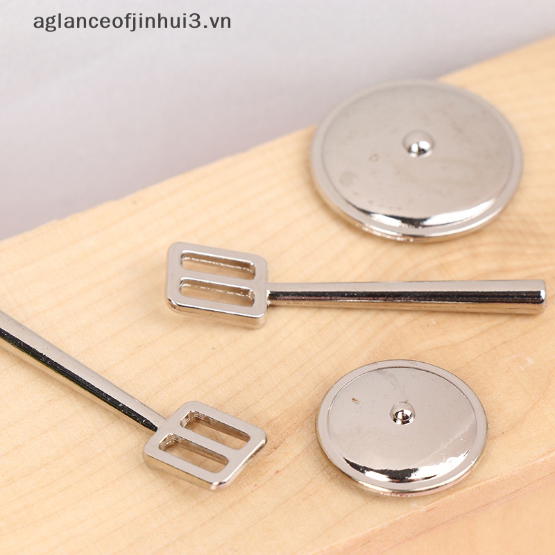 Mô Hình Nồi Chảo Mini Tỉ Lệ 1 / 12 Dùng Trang Trí Nhà Búp Bê