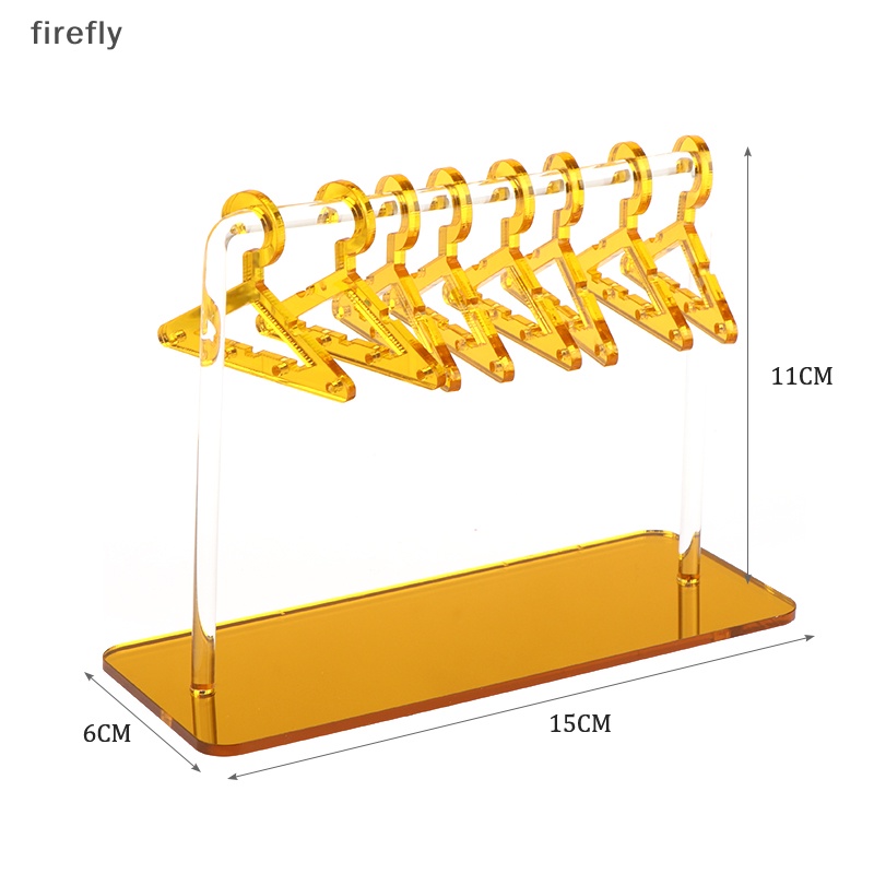 [firefly] Giá Treo Bông Tai / Áo Khoác Bằng Acrylic Sáng Tạo Cá Tính Trưng Bày Để Bàn