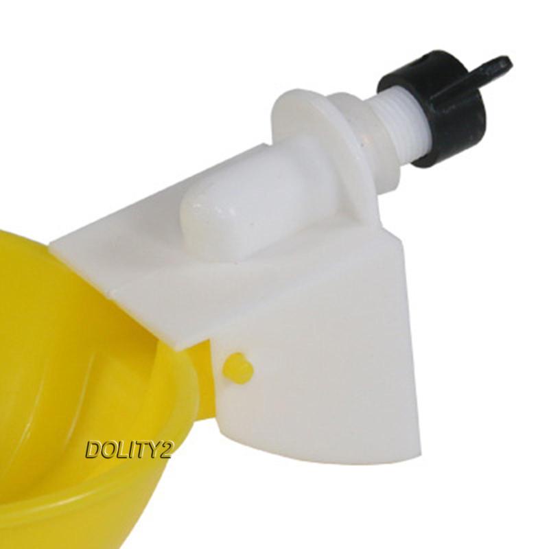 (Dolity2) 6 Cốc Uống Nước Tự Động Cho Gà Vịt